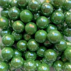 Perle verte 16mm