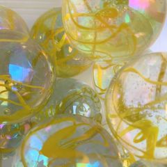 Aquarelle - jaune 42mm