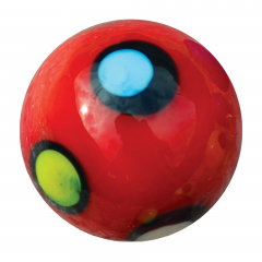 Polka - rouge 22mm