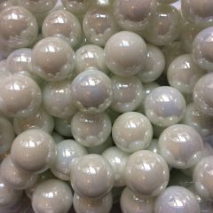 Perle blanche 16mm