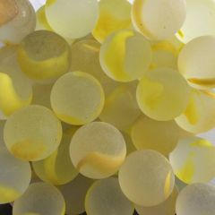 Goutte de rosée - jaune 22mm