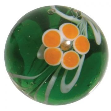 Pivoine - vert 16mm
