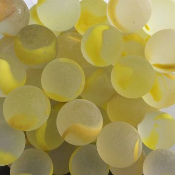 Goutte de rosée - jaune 22mm