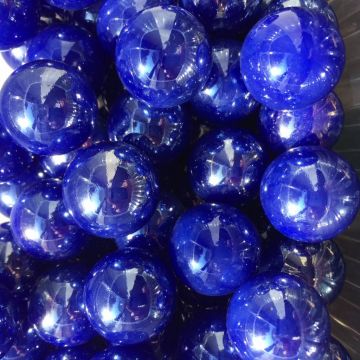 Perle bleue 22mm