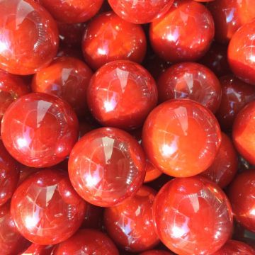 Perle rouge 22mm