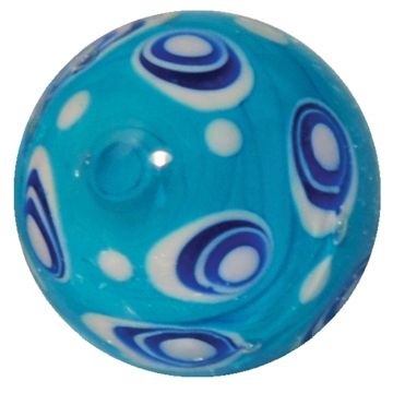 Huître - bleu clair 22mm