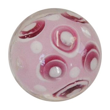 Huître - rose 22mm