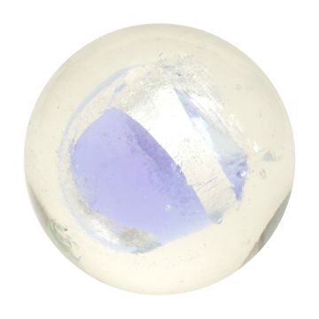 Ruban argenté - lilas 16mm