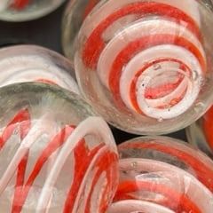 Bonbon Cerise 22mm