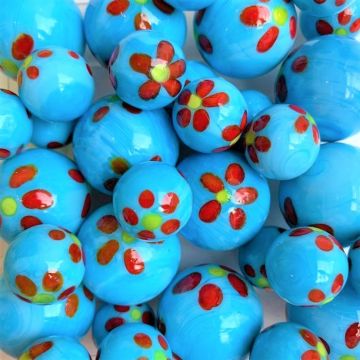 Printemps - bleu 25mm