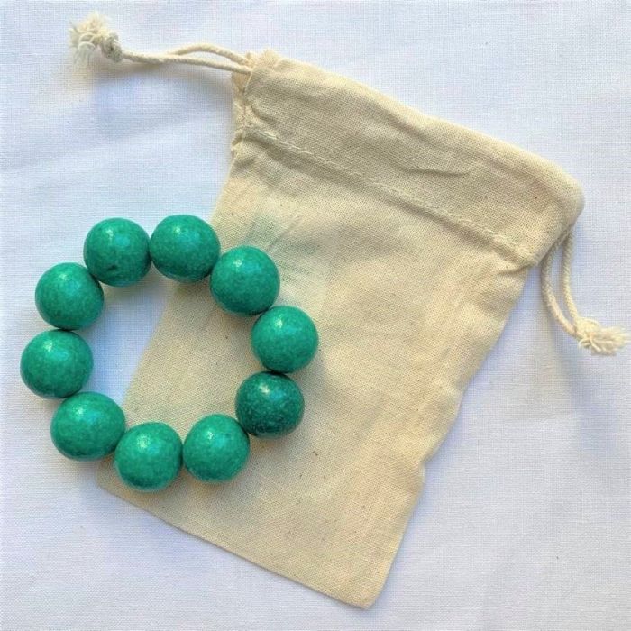 10 billes magnétiques dans un sachet à billes