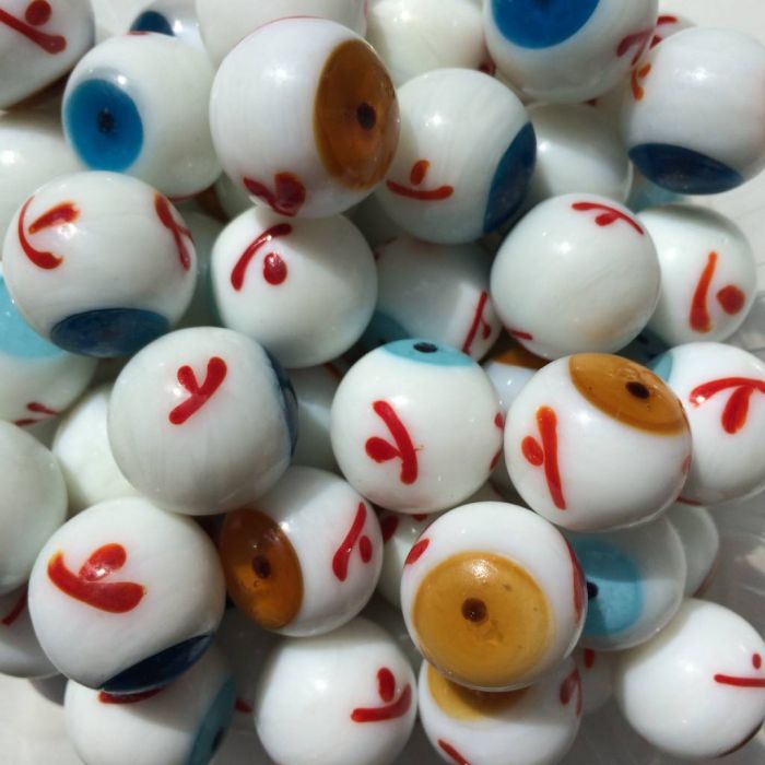 Oeil bleu clair 20mm