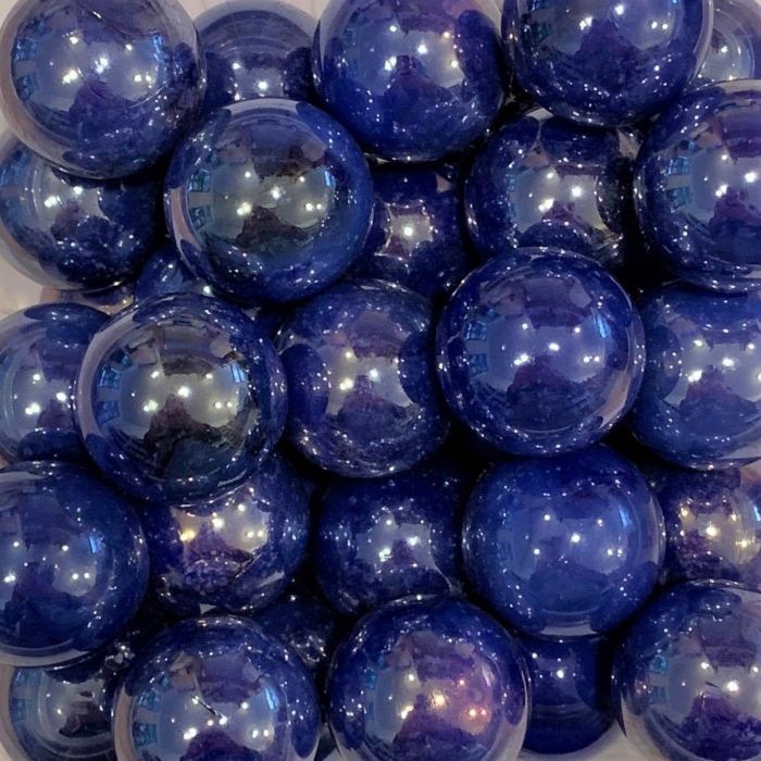 Perle - bleu 25mm