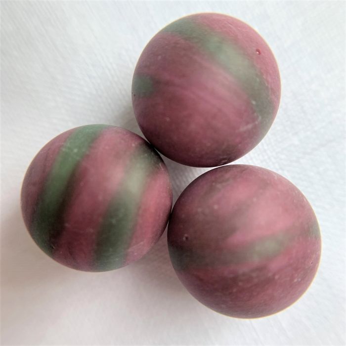Fuchsia-vert rayé 16,48mm