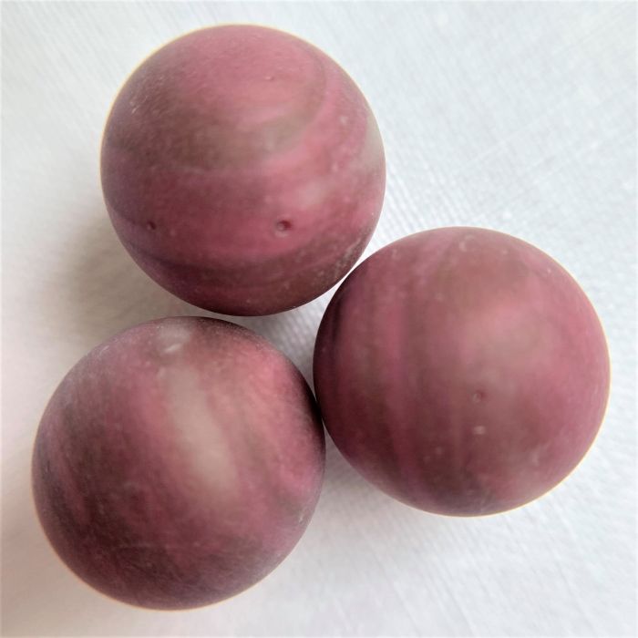 Fuchsia-blanc rayé 16,48mm