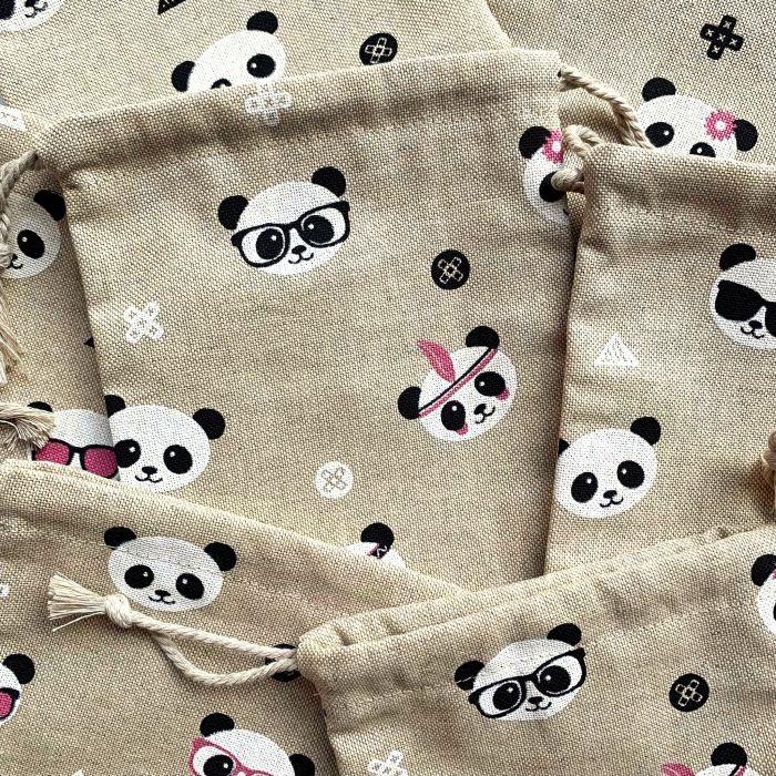 Sac à billes - Panda (14x16cm)