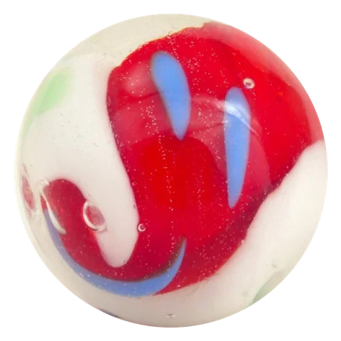 Yin Yang - rouge-blanc 16mm