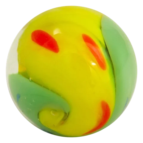 Yin Yang - jaune-vert clair 16mm