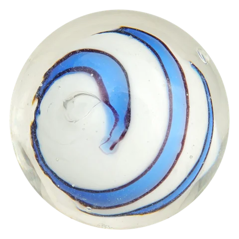 Bumble Bubble - bleu-blanc 25mm