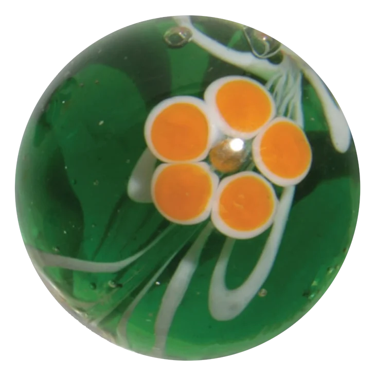 Pivoine - vert 16mm