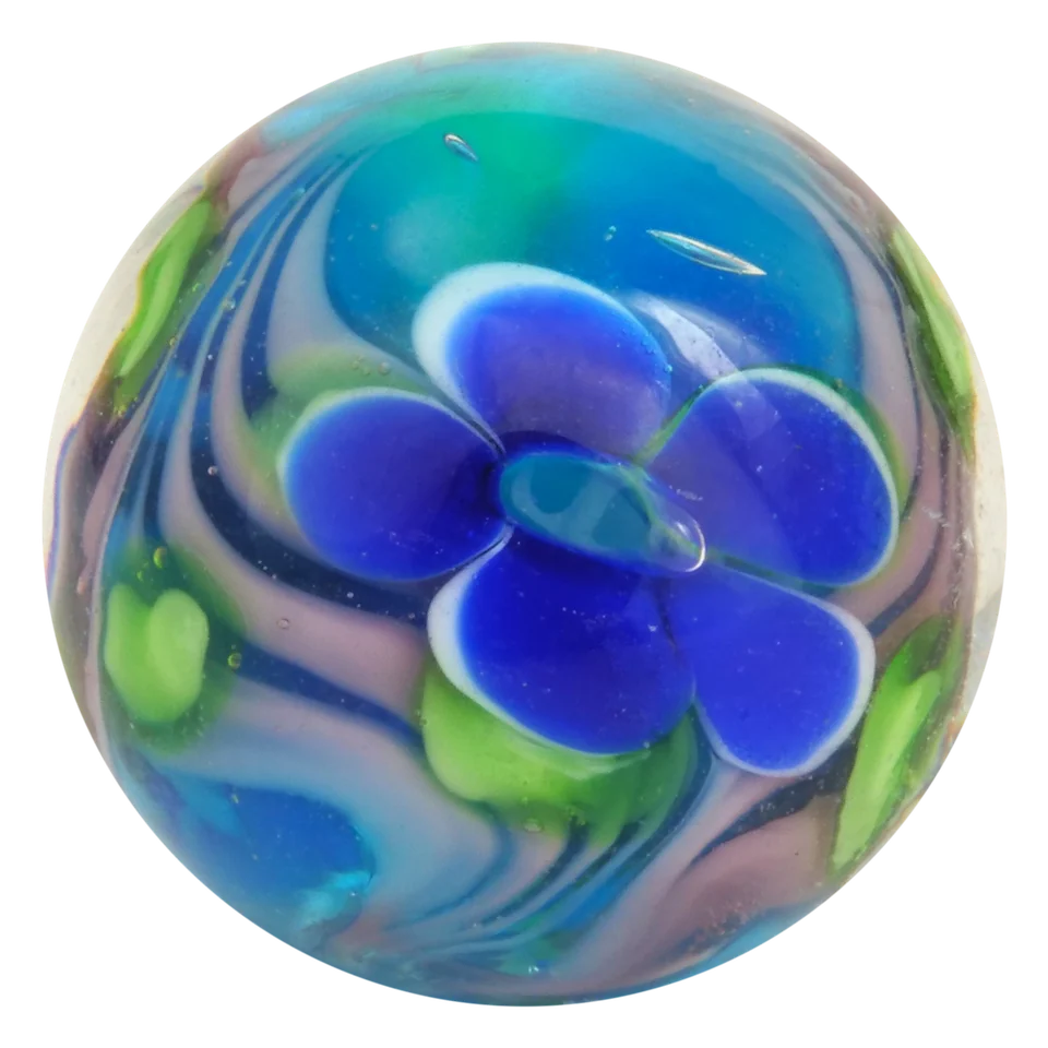 Pivoine - bleu clair 16mm