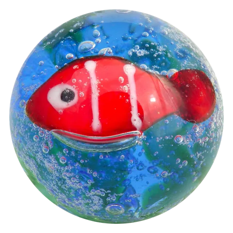 Poisson rouge 22mm