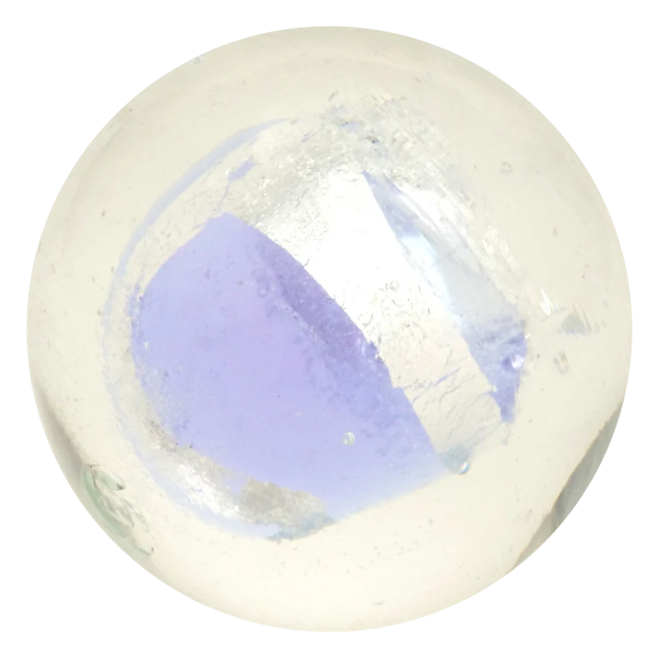 Ruban argenté - lilas 16mm