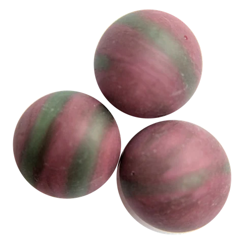 Fuchsia-vert rayé 16,48mm